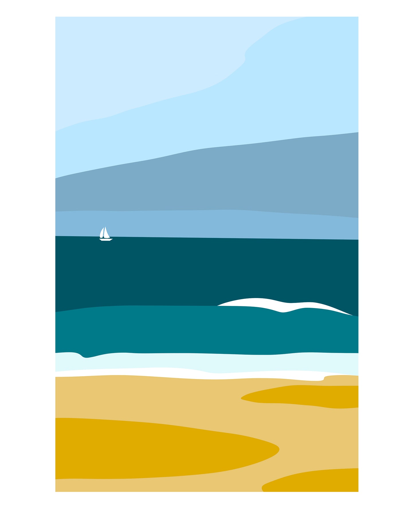 Plum Island Sail Boat