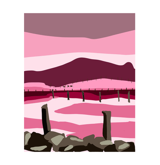 Jerry's Cows in Pink